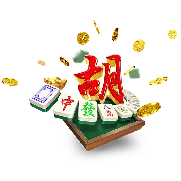 麻将主题数字画面